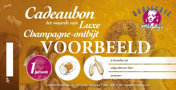 Februari Ontbijtbon