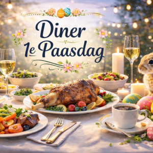 Zondag 5 april Paas Keuze diner